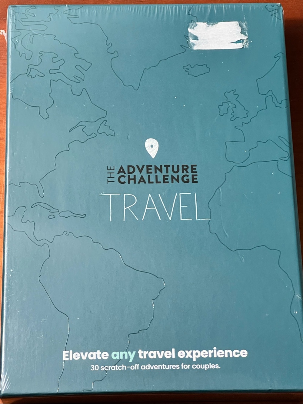 The Adventure Challenge Travel Scratch-Off Book for couples